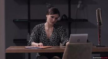 Yaramaz asyalı sekreter götten yiyince uslanıyor